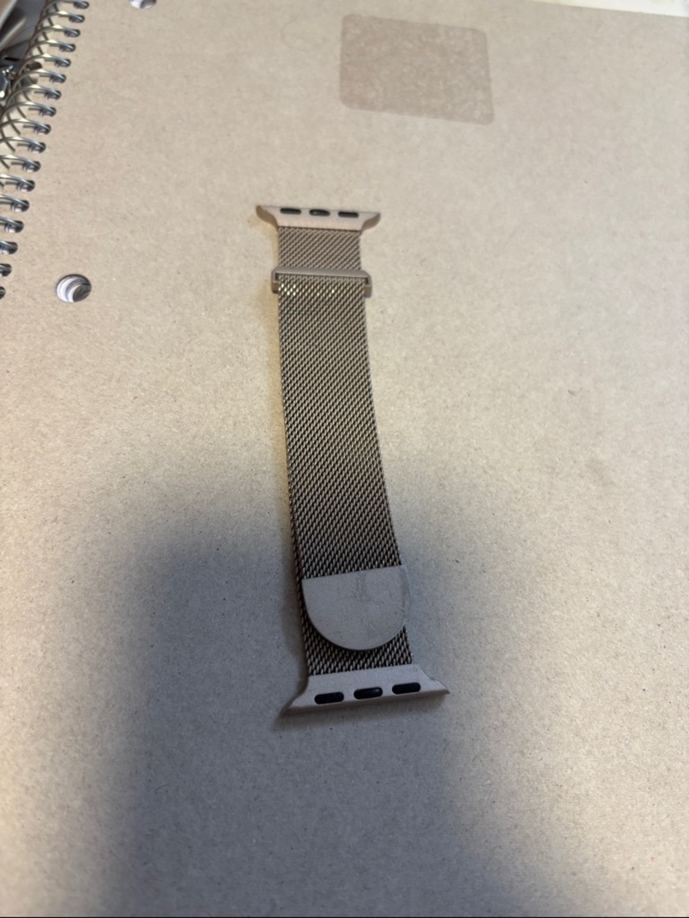 Milanese Loop Stainless Steel Apple Watch‎ Band - Champagne